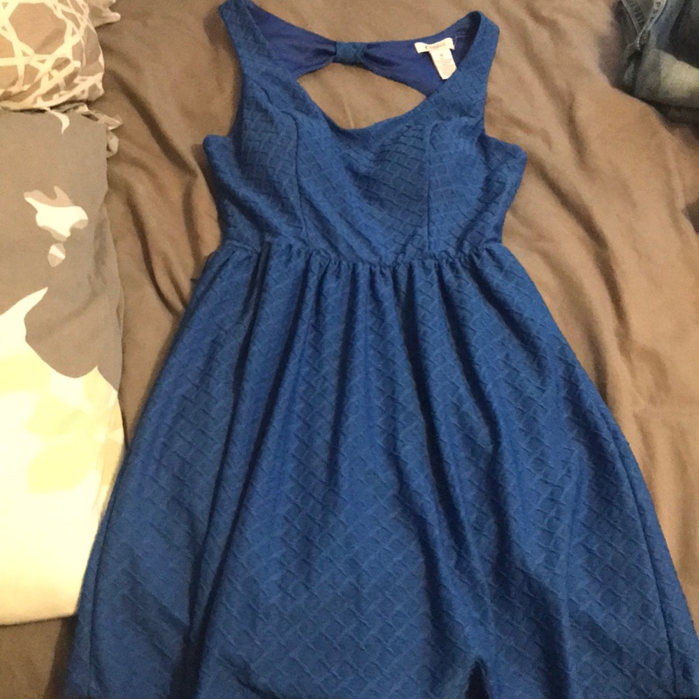 Blue dress